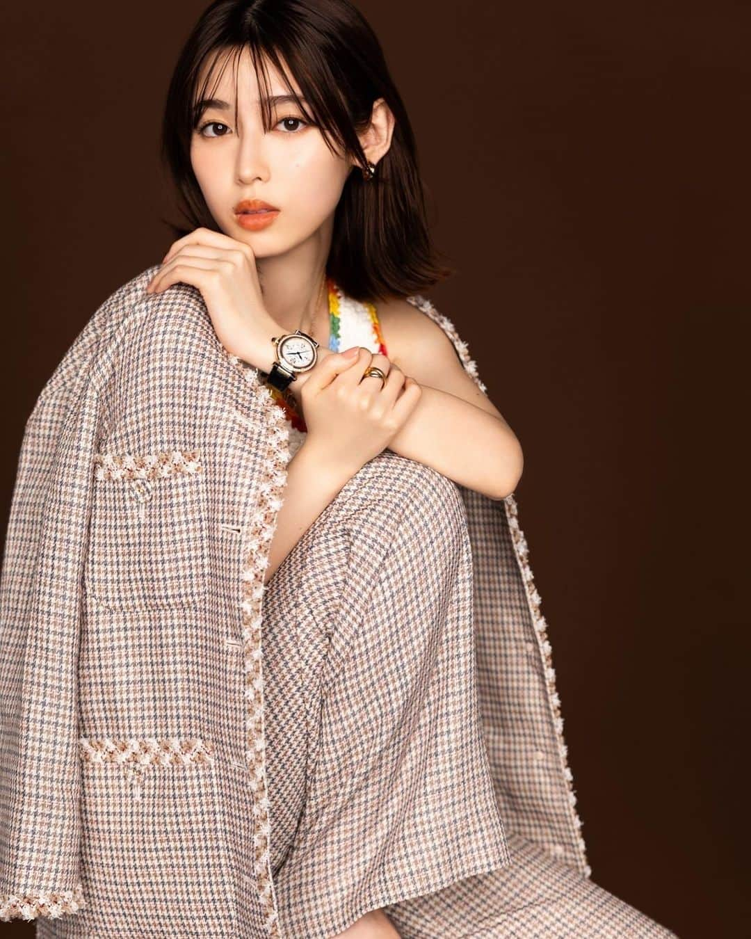 白石聖のインスタグラム：「@horlogerie_official   #オルロジュリー」