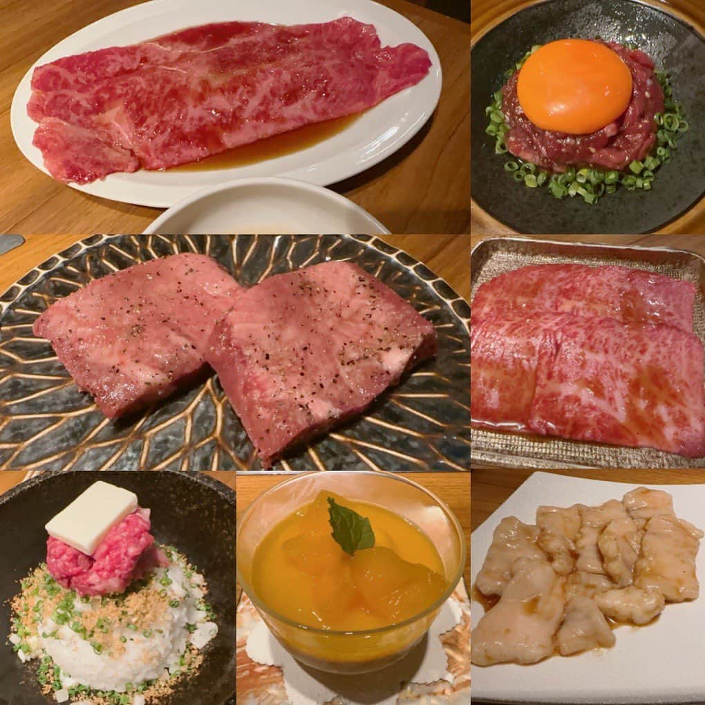 桃瀬えりなのインスタグラム：「𝑯𝒂𝒑𝒑𝒚🥩‪🔥  #gourmet #yakiniku #follow #followme #焼肉 #焼肉ジャンボ #焼肉ジャンボ白金 #グルメ」