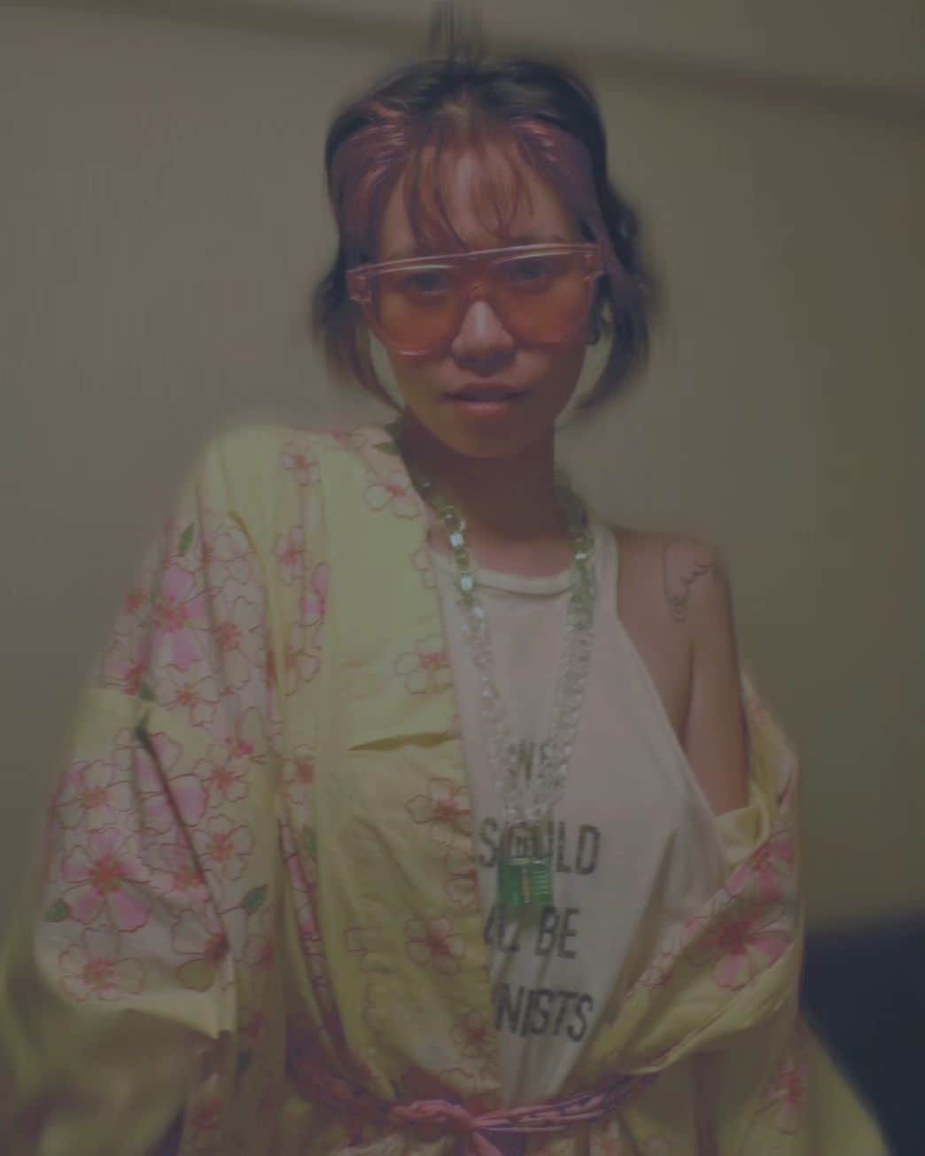 LISACHRISのインスタグラム：「Kyahaha🖤」