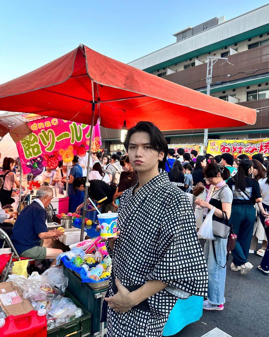 中里真哉斗さんのインスタグラム写真 - (中里真哉斗Instagram)「🥵🥵🥵 ・ ・ ・ ・ ・ ・ ・ ・ ・ ・ ・ ・ ・ ・ ・ #fashion #03 #fyp #foryou  #Japan #Japanlife #Japanese #Japaneseboy #lifestyle #Tokyo #tokyolife #outfit#ootd#street#memories #workout  #festival   #summerfestival」7月23日 19時54分 - myt_002