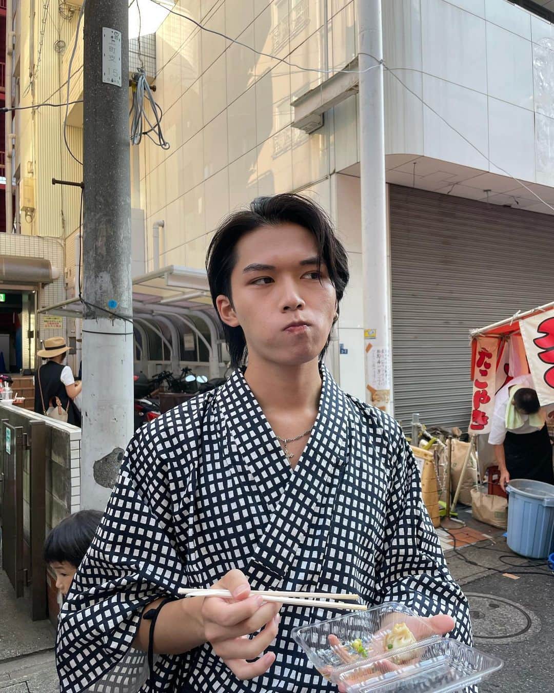 中里真哉斗さんのインスタグラム写真 - (中里真哉斗Instagram)「🥵🥵🥵 ・ ・ ・ ・ ・ ・ ・ ・ ・ ・ ・ ・ ・ ・ ・ #fashion #03 #fyp #foryou  #Japan #Japanlife #Japanese #Japaneseboy #lifestyle #Tokyo #tokyolife #outfit#ootd#street#memories #workout  #festival   #summerfestival」7月23日 19時54分 - myt_002