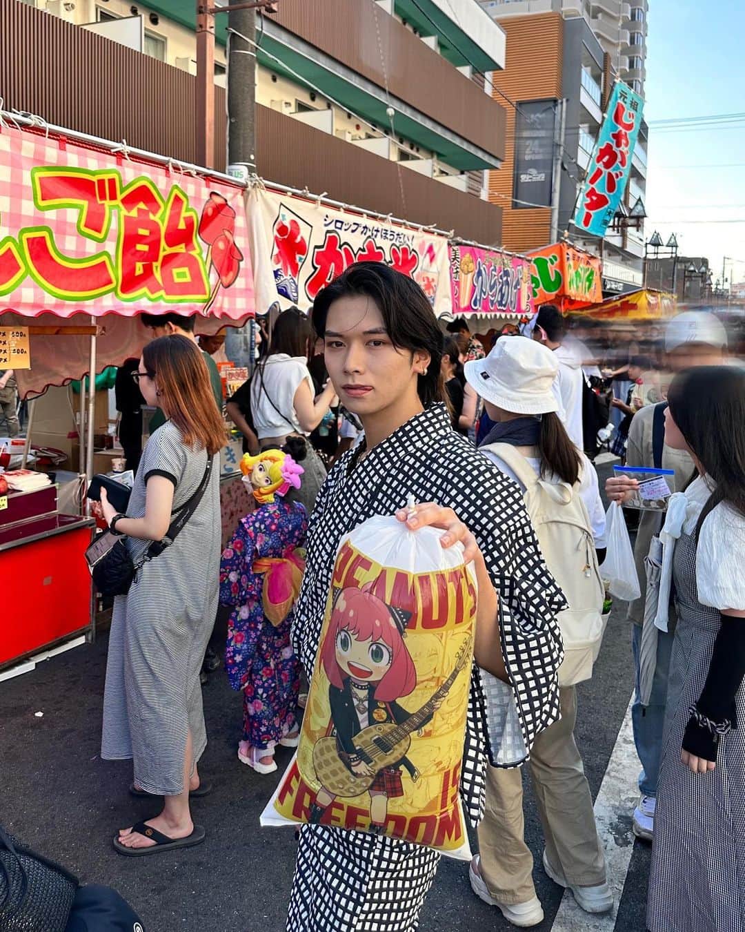 のインスタグラム：「🥵🥵🥵 ・ ・ ・ ・ ・ ・ ・ ・ ・ ・ ・ ・ ・ ・ ・ #fashion #03 #fyp #foryou  #Japan #Japanlife #Japanese #Japaneseboy #lifestyle #Tokyo #tokyolife #outfit#ootd#street#memories #workout  #festival   #summerfestival」
