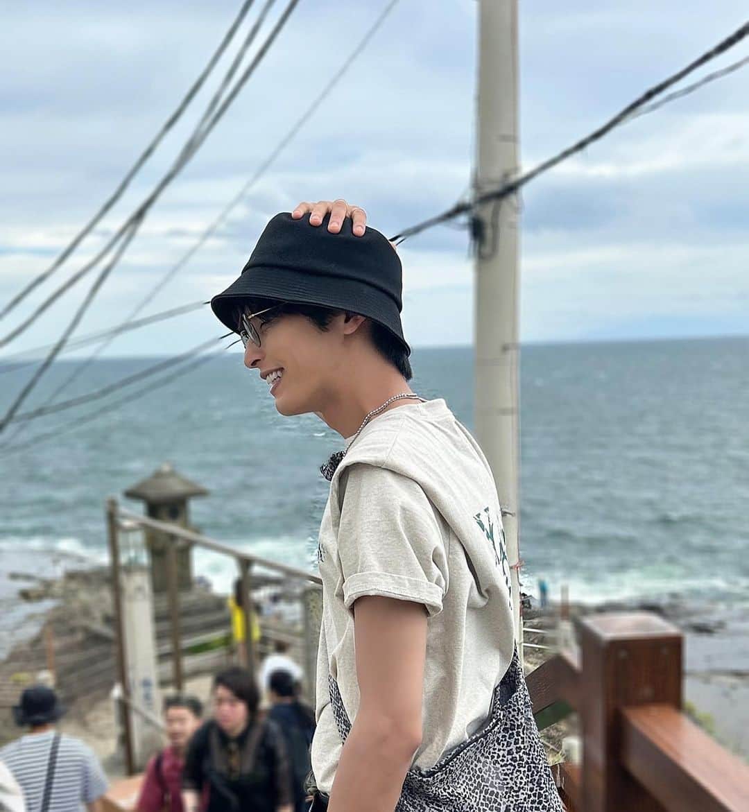 相馬理さんのインスタグラム写真 - (相馬理Instagram)「いつかの江ノ島行った時ですな、」7月23日 20時24分 - satoru.s1023