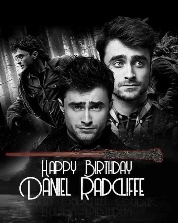 ダニエル・ラドクリフ（ファンアカウント）のインスタグラム：「🎂  Happy Birthday to the phenomenal Daniel Radcliffe!  🎂  May this Birthday remind you that one should not be motivated by fame or glory. Courage and selflessness lead to hope even in the darkest of times.  ❤️ On Daniel Radcliffe's Birthday, get 10% off your favourite Harry Potter merchandise from the @houseofspells website with discount code DANIEL10  #harrypotter #danielradcliffe #birthday」