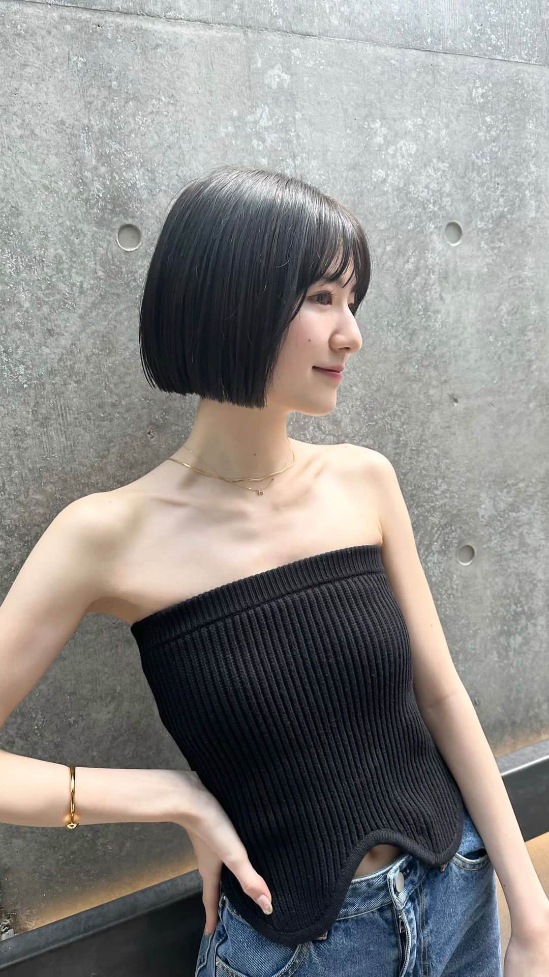 のインスタグラム：「ミニボブ 👩🏻❤︎  #ミニボブ #ボブ #ショート #ショートヘア #ショートボブ」