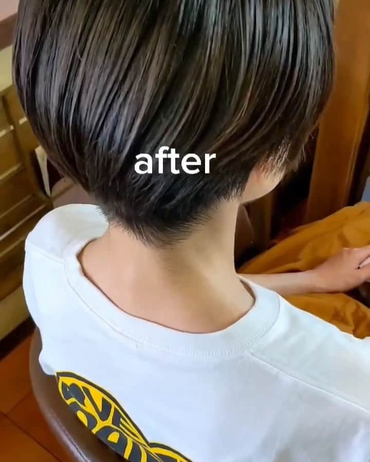 kingmetal23 ヘアアレンジのインスタグラム：「ショートヘアまとめ✏️  3スタイルのbefore→after をスワイプにてまとめています😊  ほぼドライカットベースで作ってます✂︎よろしくお願い致します😊  #ドライカット#カット#美容師#カット動画#ショートカット#ボブ#ボブスタイル#ミディアムヘア #ミディアムボブ #ショートヘアー #ショートヘア#ヘアスタイル#drycut#hairinspo#ショートボブ#ボブカット#hairstyles#癖毛#癖毛カット」