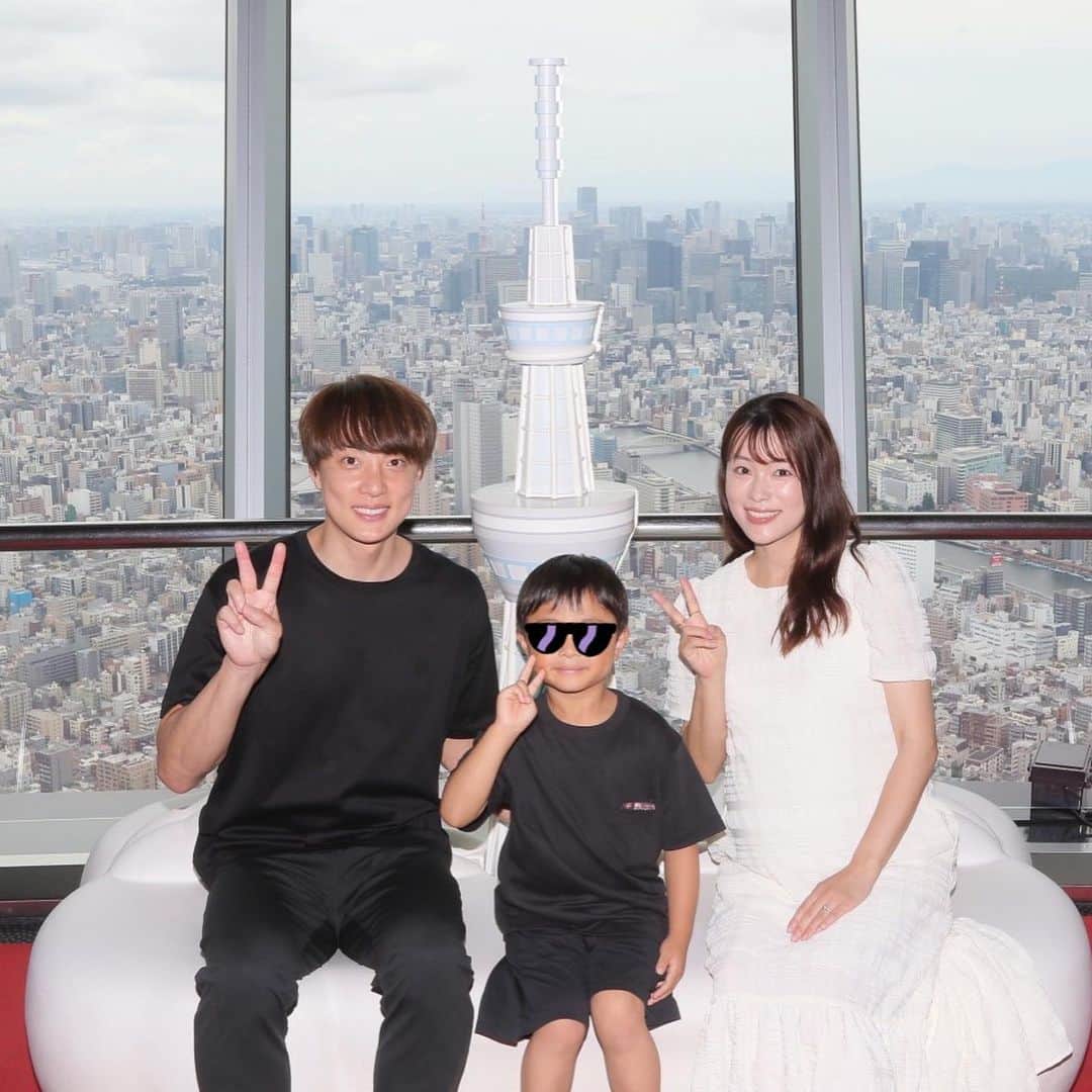 五十嵐圭のインスタグラム：「東京スカイツリー&東京ソラマチ。  #東京スカイツリー #東京ソラマチ」