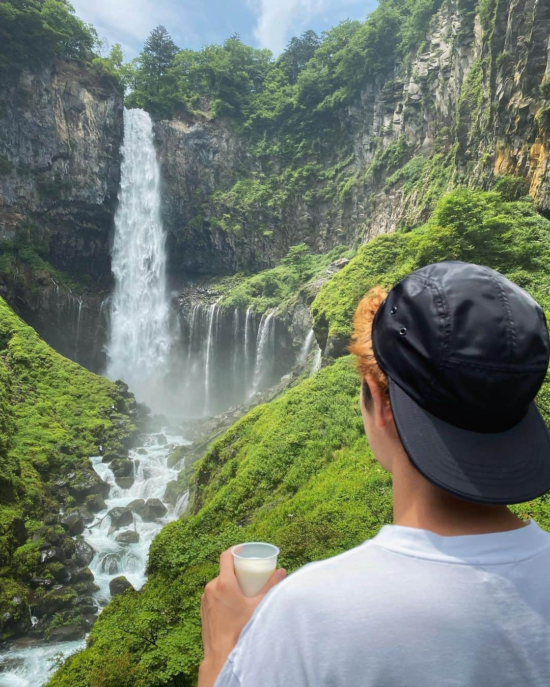 濱正悟さんのインスタグラム写真 - (濱正悟Instagram)「🥛 #華厳の滝 #濱滝ヲミル。」7月23日 21時10分 - hamastagram822