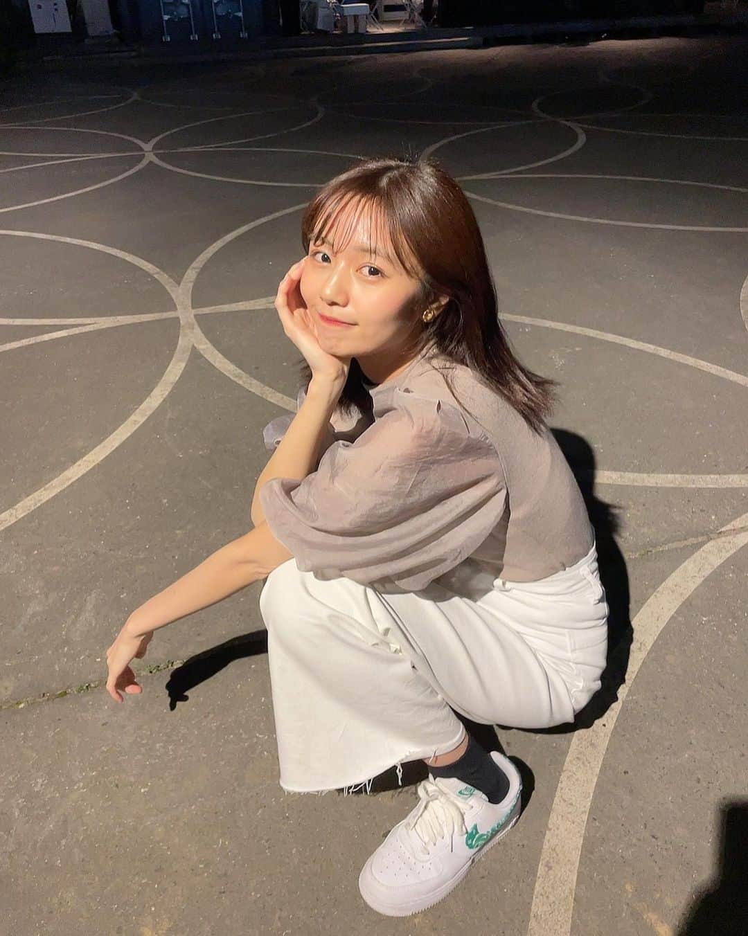 杉浦みずきのインスタグラム：「. 夜の夏風気持ちよかったあの頃一旦戻ってこよっか」