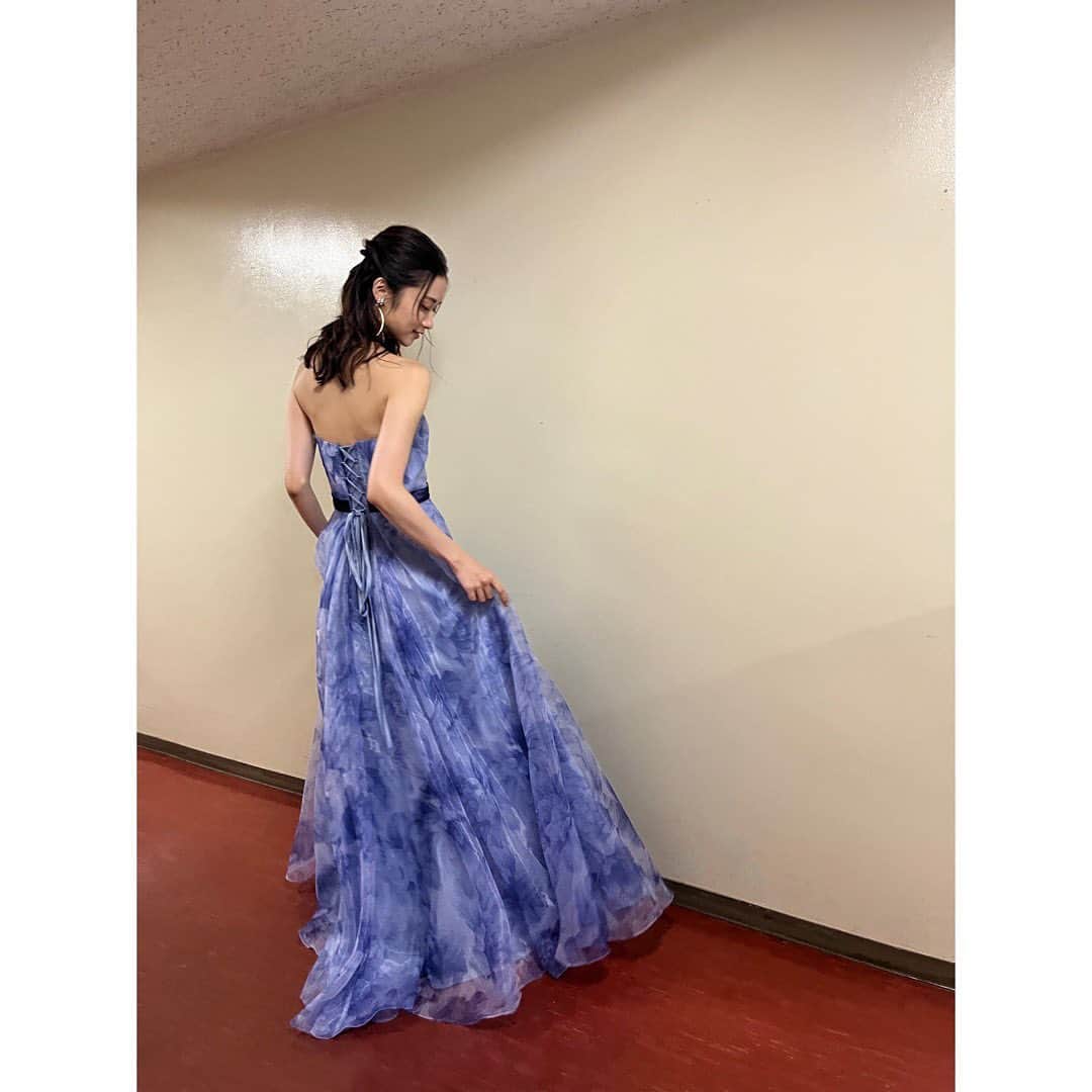木下晴香のインスタグラム：「Today's dress👗💙 ⁡ 山崎育三郎 Premium Symphonic Concert Tour 2023 －PRINCIPE－ ⁡ 2023.07.23」
