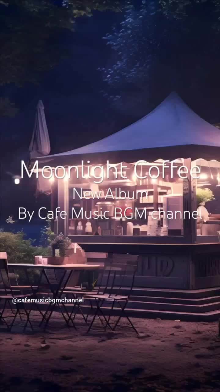 Cafe Music BGM channelのインスタグラム：「Sip the 'Moonlight Coffee' 🌙 ☕ Smooth Jazz Vibes #CafeMusic #MoonlightCoffee #SmoothJazz  💿 Listen Everywhere: https://bgmc.lnk.to/WzxsISOk 🎵 Cafe Music BGM channel: https://lnk.to/eerYQXXe  ／ 🎂 New Release ＼ July 21st In Stores 🎧 Moonlight Coffee By Cafe Music BGM channel」