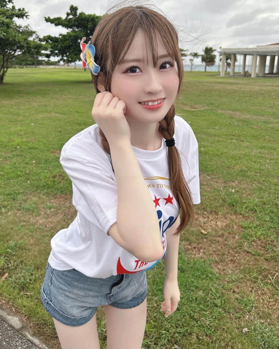 佐野心音さんのインスタグラム写真 - (佐野心音Instagram)「オリオンビールTシャツ🎶」7月23日 22時38分 - kokone_sano