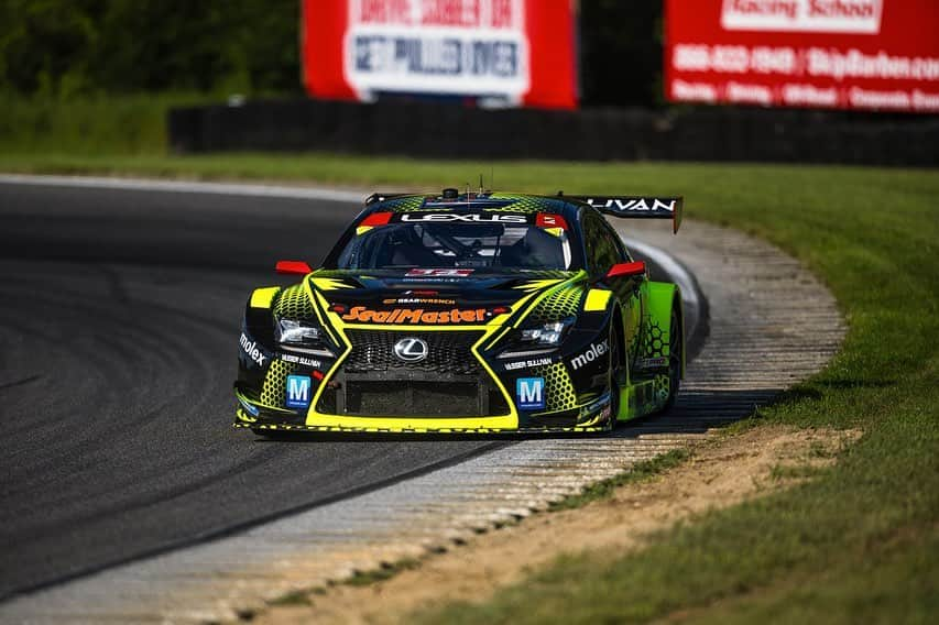 Lexus USAのインスタグラム：「A strong weekend for our @vasser.sullivan teammates at Lime Rock Park! Congratulations to the GTD Pro team for bringing home P2 and extending their points lead!  #LexusPerformance」