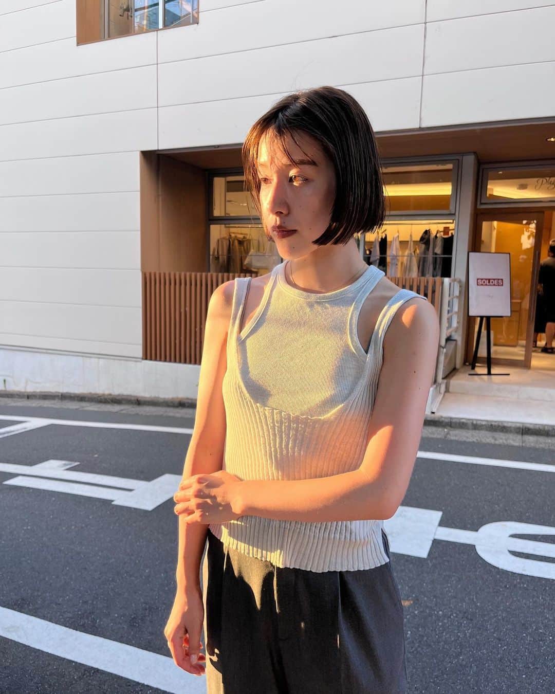 花見菜月さんのインスタグラム写真 - (花見菜月Instagram)「今日もいい天気でした😌」7月23日 23時05分 - ____naki.____