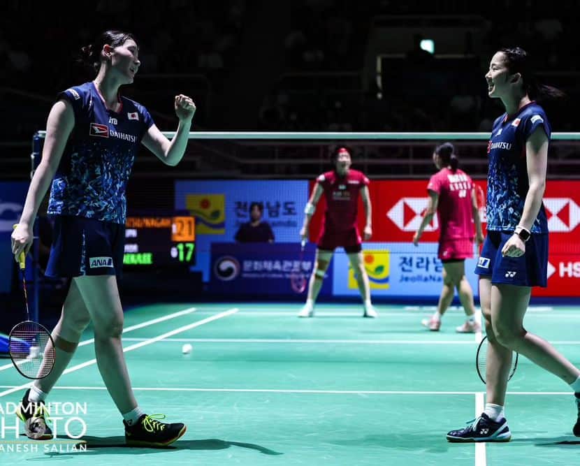 松本麻佑のインスタグラム：「KOREA OPEN🇰🇷🏸⁡ ⁡⁡ ⁡たくさんの応援ありがとうございました！⁡ ⁡また来週頑張ります🔥⁡ ⁡⁡ ⁡皆さんと会えるの楽しみにしています🇯🇵😊⁡ ⁡ ⁡⁡ ⁡⁡ ⁡⁡ ⁡#koreaopen ⁡ ⁡#yonex ⁡ ⁡#nagamatsu⁡ ⁡」