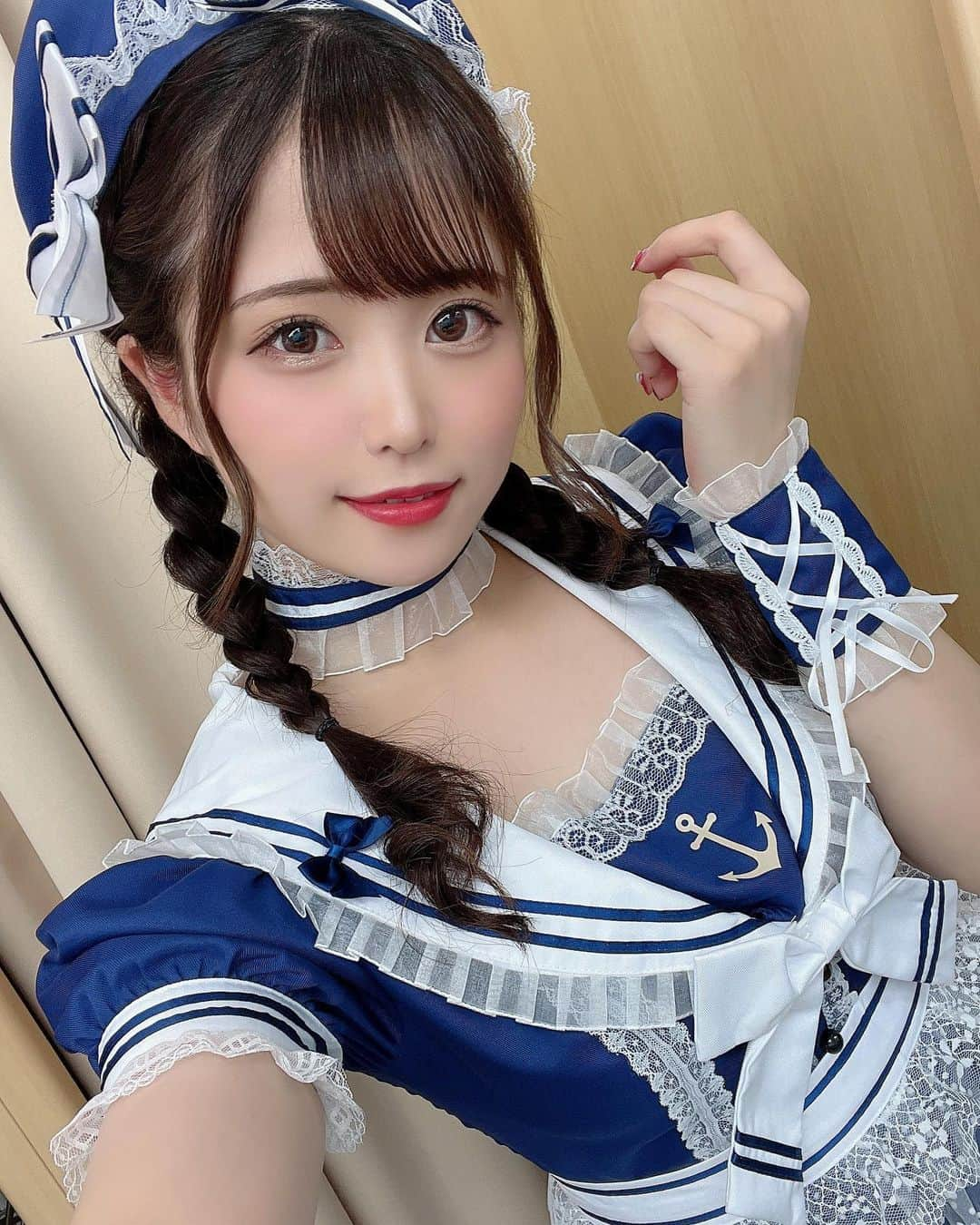 堀内玲さんのインスタグラム写真 - (堀内玲Instagram)「マリンルック💙⚓️✨  #gravure #gravureidol #偶像 #偶像活動  #グラビア #グラドル #インスタグラビア  #巨乳 #童顔 #ロリ #グラビアアイドル  #アイドル #コスプレイヤー#コスプレ　 #bikinimodel  #bikinigirl  #japaneseidol #sexydress  #sexystyle #bikini #japanesegirl  #asianbabygirl #asianbeauty #asiangirls #マリームーン #マリンルック #メイド服  #メイド #メイドカフェ #海」7月24日 10時34分 - horiuchi_rei