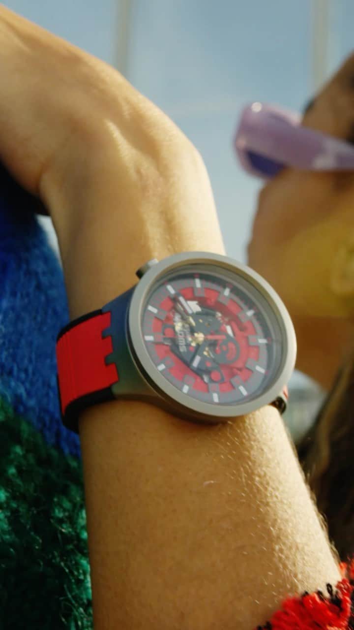 Swatchのインスタグラム：「Discover new territories of style #SwatchBIGBOLDIRONY」