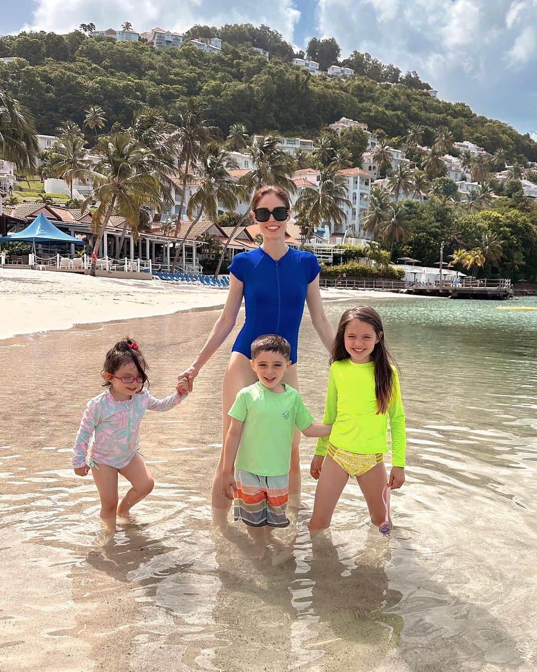 ココ・ロシャのインスタグラム：「A perfect day in St. Lucia at @windjammerlanding」