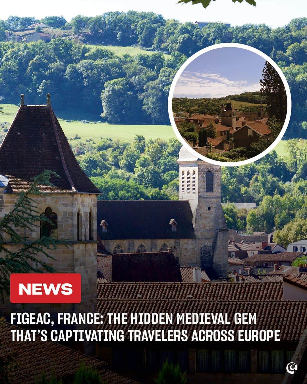 Live To Exploreさんのインスタグラム写真 - (Live To ExploreInstagram)「Looking for a hidden gem in Europe that's bursting with charm and history? Look no further than Figeac, France! This picturesque medieval town is one of the best-preserved in Europe and offers a glimpse into the past with its cobbled streets, 13th century buildings, and sublime landscapes. Plus, it's the birthplace of Jean-François Champollion, the famous scholar who deciphered the Egyptian Hieroglyphics, and there's even a museum dedicated to him.  But Figeac isn't just a town frozen in time - it's also a great place for outdoor adventures like hiking and canoeing, and on Saturdays, you can explore the local market and sample delicious local produce. And with its central location in France, it's the perfect stop on any European itinerary.  Have you ever stumbled upon an unexpected hidden gem during your travels? Share your favorite off-the-beaten-path destination in the comments below!  #News #Figeac #MedievalTown #HiddenGem #TravelFrance #OutdoorAdventure #TravelHistory」7月24日 4時20分 - welivetoexplore