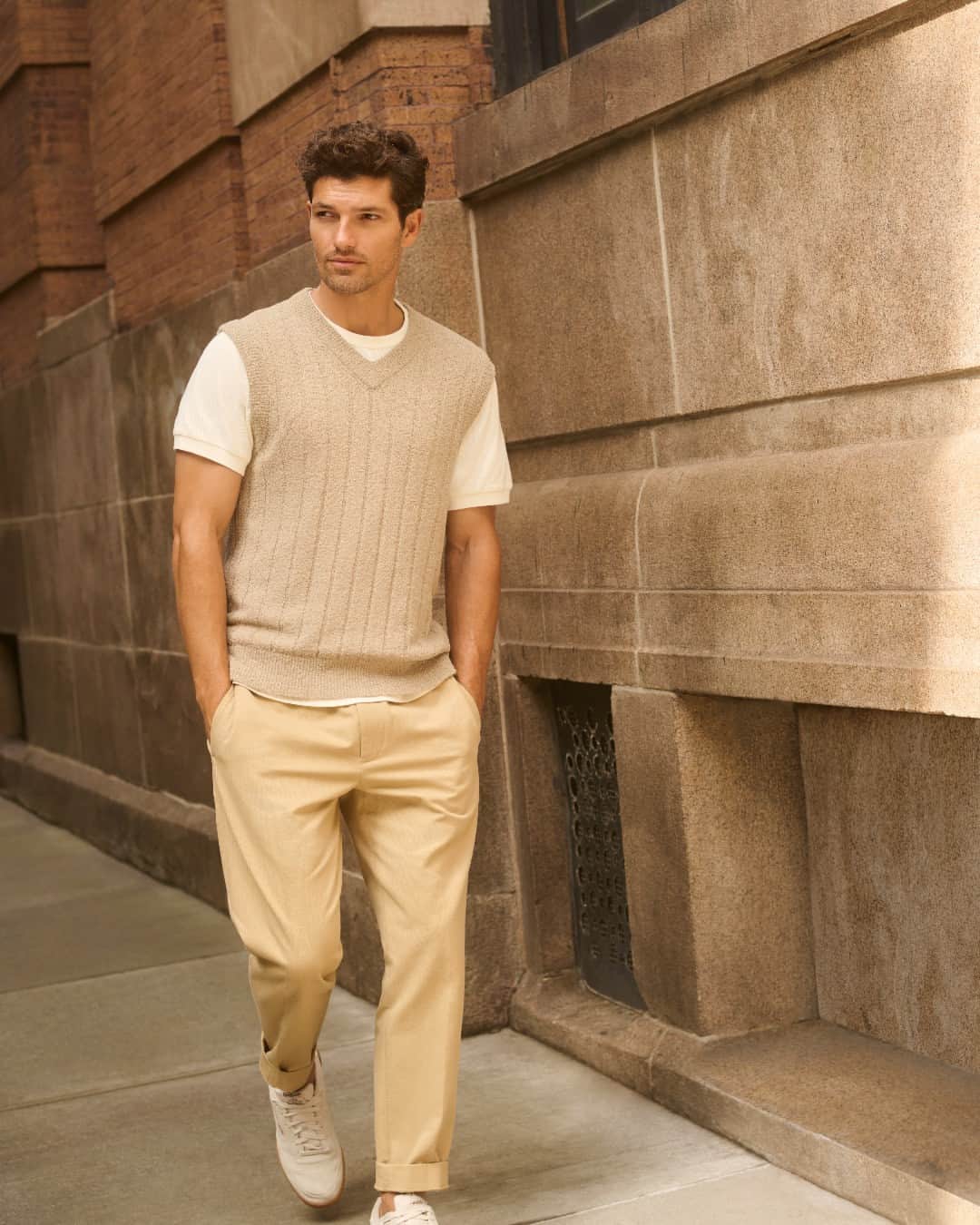 Club Monacoのインスタグラム：「The sleeper hit of fall style might just be the sweater vest.」