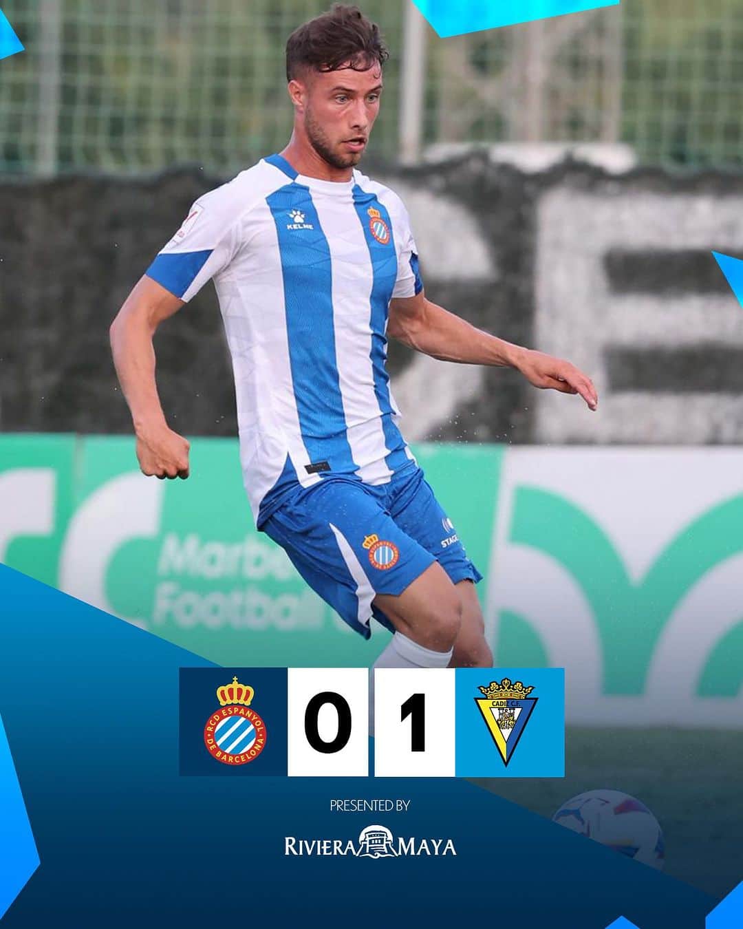 RCDエスパニョールのインスタグラム：「⏹️ Final del partit  @rcdespanyol 0-1 @cadizclubdefutbol  #RCDE #EspanyolCádiz」