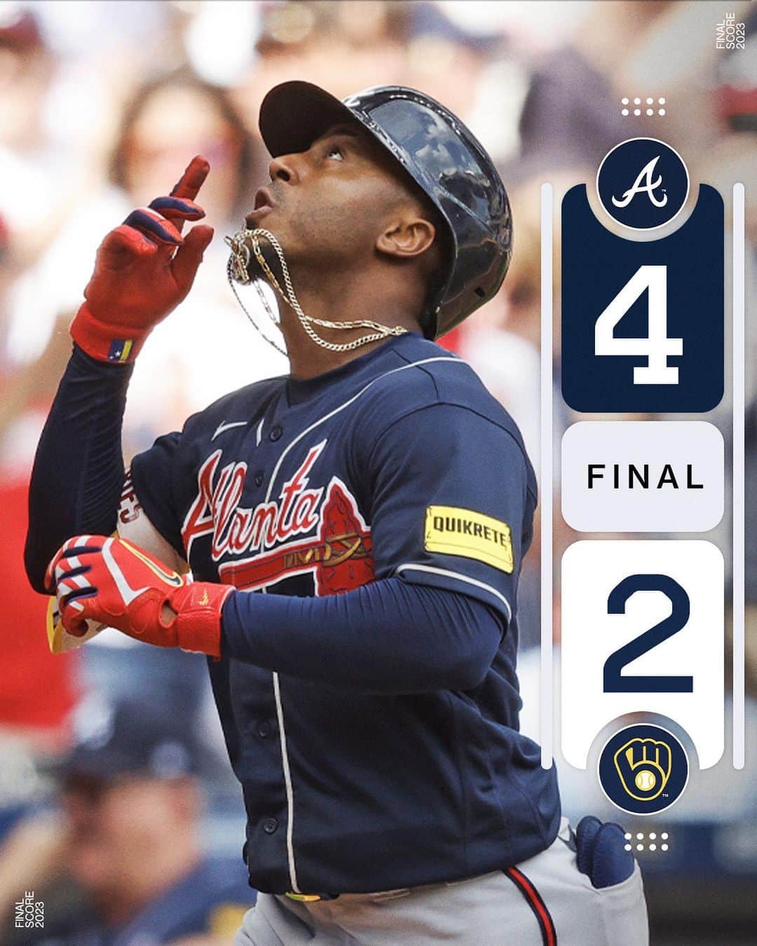 MLBさんのインスタグラム写真 - (MLBInstagram)「A big series win for the @Braves courtesy of a late @Ozzie blast. 💥」7月24日 5時57分 - mlb