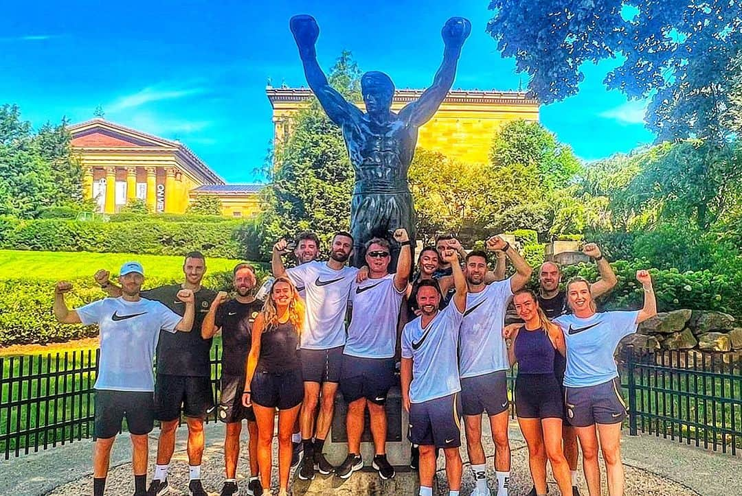 ガリー・ケーヒルさんのインスタグラム写真 - (ガリー・ケーヒルInstagram)「Fun in Philly! 💙  #bluesintheUSA」7月24日 6時03分 - garyjcahill