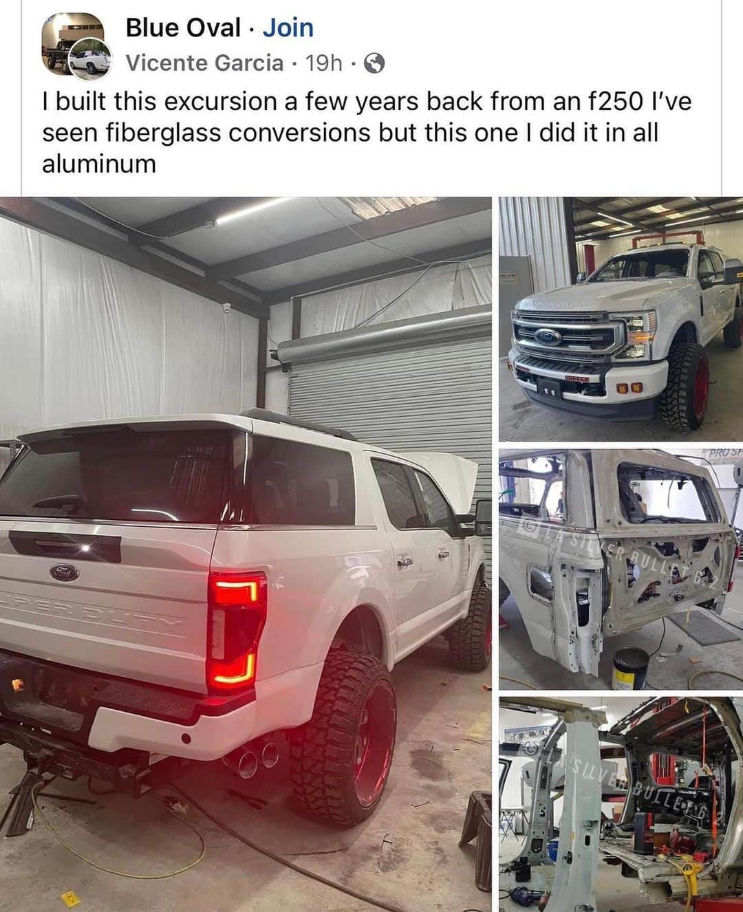 Truck Hubのインスタグラム：「What would you give for to see Ford make the Excursion again? 😎 @lasilverbullet6.2 @the_xcalibur」