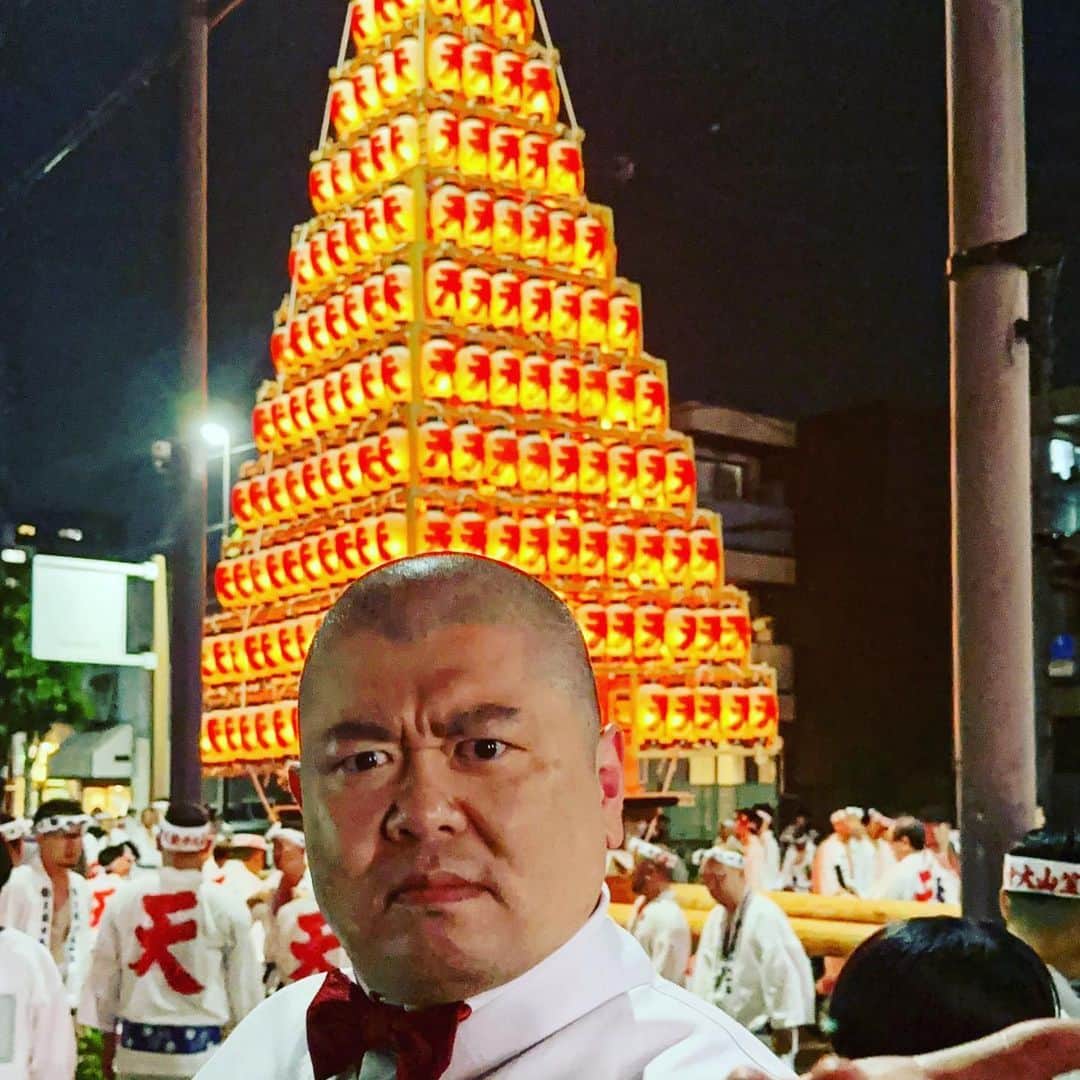  WATANABETAKAYOSHIのインスタグラム：「A great festival in our town! Held for the first time in four years！  UNESCO Intangible Cultural Heritage」