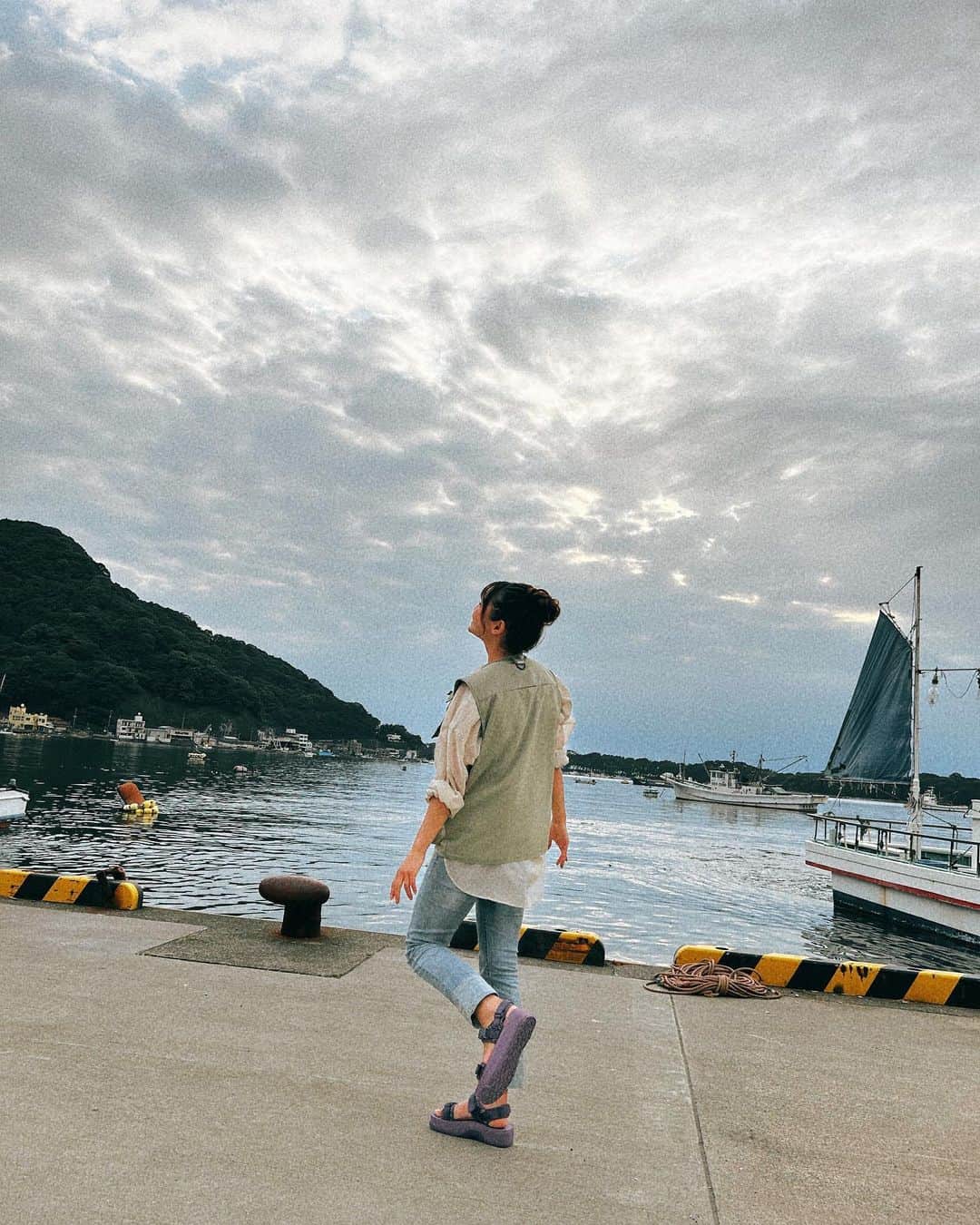 森岡朋奈さんのインスタグラム写真 - (森岡朋奈Instagram)「おはよ〜🌊」7月24日 7時49分 - morioka_tomona