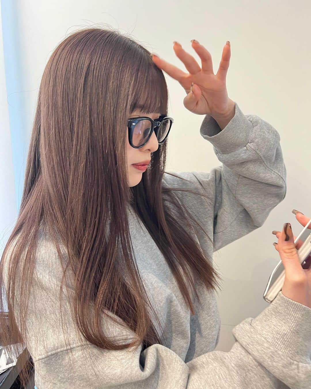 佐藤浩一のインスタグラム：「まろやかベージュ  ブリーチ必須です。」