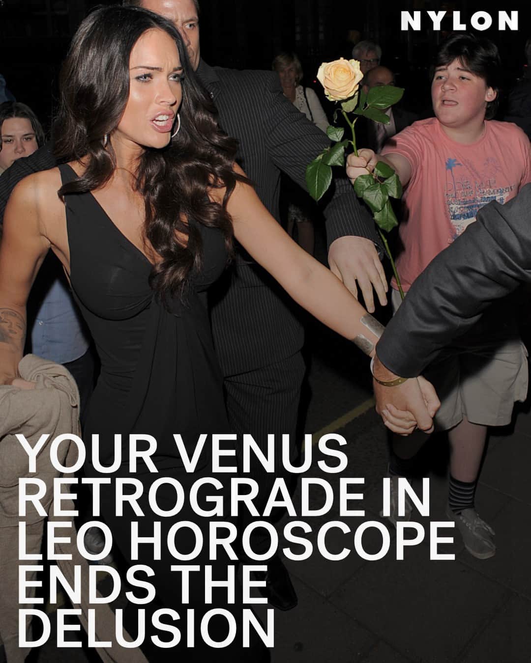 のインスタグラム：「Say goodbye to the delulu... Venus has begun its retrograde in Leo, inspiring cinematic makeovers and romantic reprisals (for better or for worse). This retrograde will likely reveal the ways you’ve sold yourself short, so you can count on old *and new* lovers to knock on your dollhouse. To get a deeper insight into Venus’s plans, read your full horoscope — and let the makeover begin. Link in bio.」