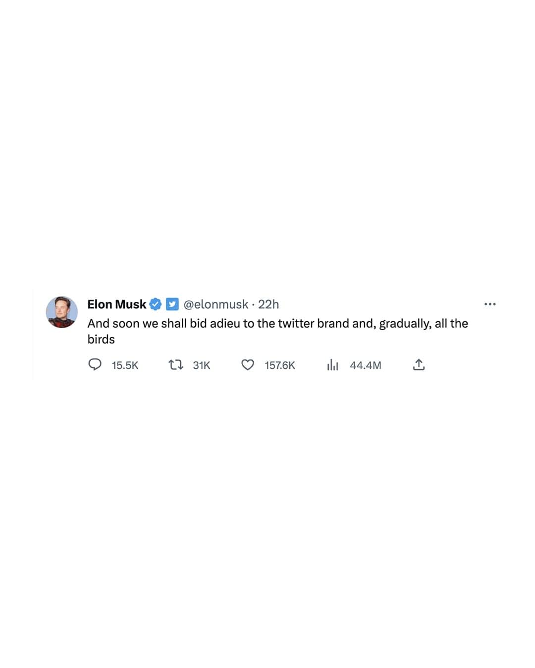 HYPEBEASTさんのインスタグラム写真 - (HYPEBEASTInstagram)「Twitter has officially begun its rebranding process to “X.”⁠ ⁠ Elon Musk announced the news on the social media platform in the late hours of the evening, with his first tweet reading, “And soon we shall bid adieu to the twitter brand and, gradually, all the birds,” and his second tweet reading, “If a good enough X logo is posted tonight, we’ll make [it] go live worldwide tomorrow.” He also joined a Twitter Spaces conversation but didn't reveal much more, except for the fact that Twitter’s logo will be changed the next day.⁠ ⁠ As of writing and in accordance to another tweet of Musk’s, x.com now directs to Twitter. Stay tuned for more news.⁠ Photo: NurPhoto/Getty Images」7月24日 11時50分 - hypebeast