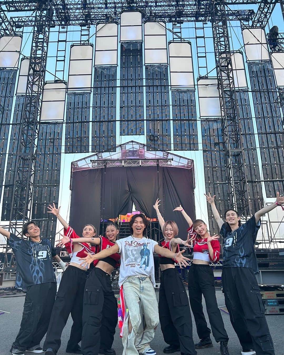 穴井隆文のインスタグラム：「WATERBOMB NAGOYA 無事びしゃびしゃになってきました🔫🫠 ⁡ 楽しかったー！！！ ⁡ #waterbomb #dlite #daesung」