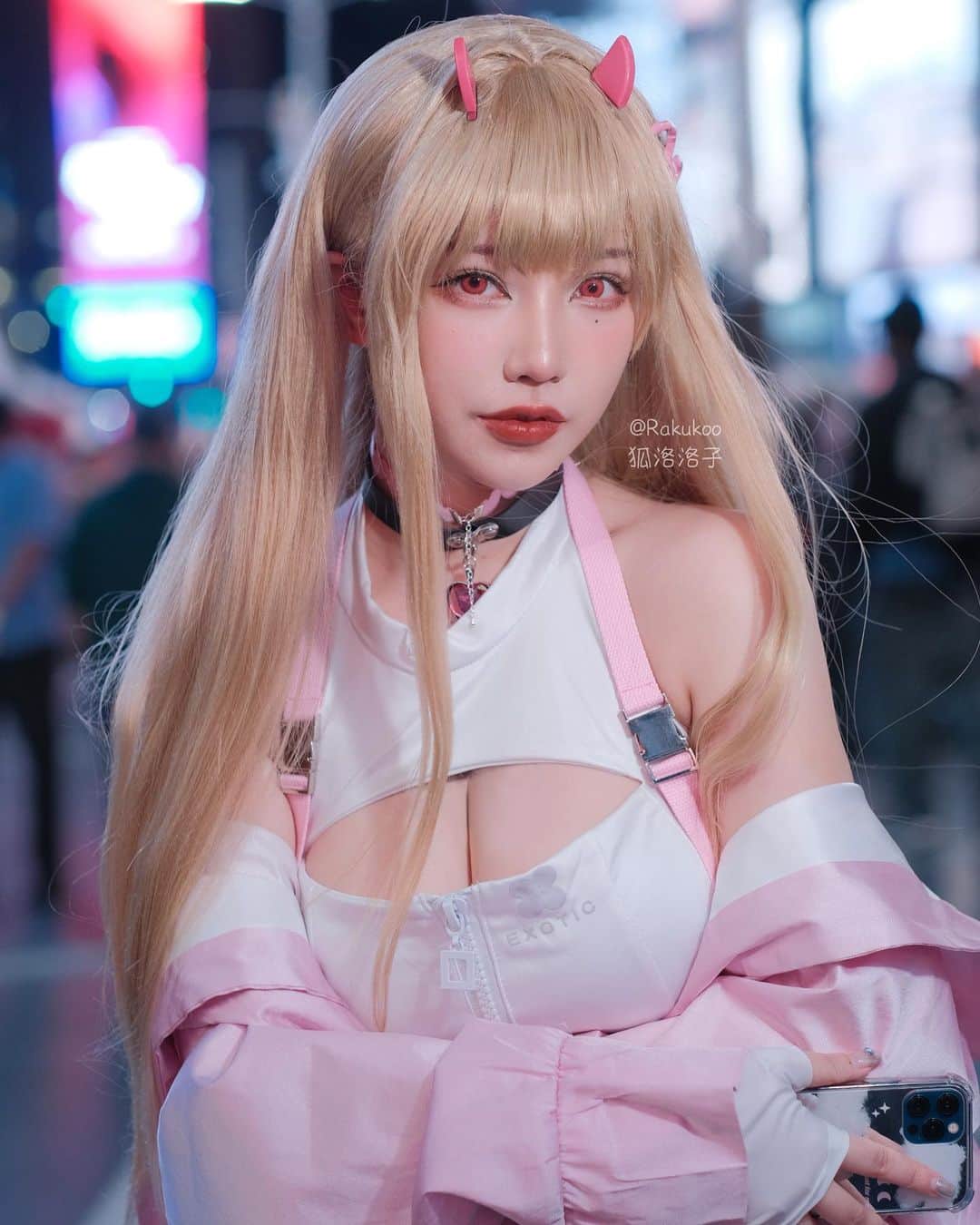 犬神洛洛子のインスタグラム：「Darling~💗  #cosplay #nikke #viper #コスプレ #ニケ #バイパー #니케」