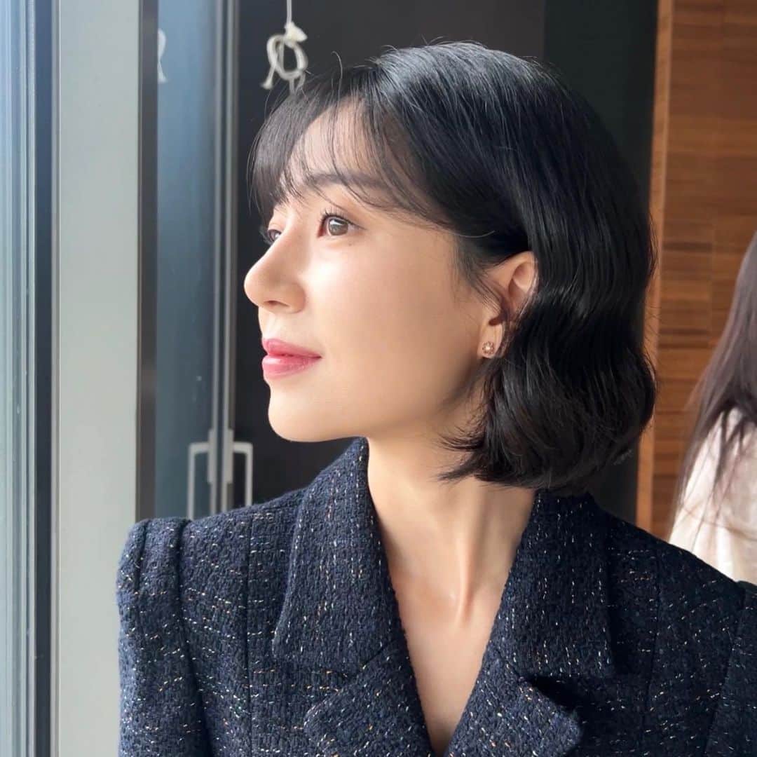 ペク・ジニのインスタグラム：「☘️💙☘️💙☘️」