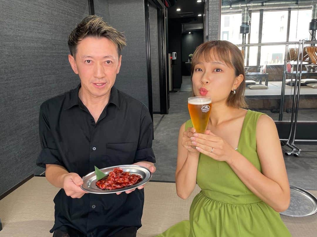 KBCラジオのインスタグラム：「【🍺#キリンビール クラフトビールでハッピーアワー 🍺】  @kirin_brewery  ⁡ 7月21日(金)放送New! 🆕 ⁡ こんばんは‼️ クラフトビール大好きタレント　くにさきなるみ です❗️  毎週金曜の夕方4:40ごろから 『キリンビール　クラフトビールでハッピーアワー！』放送中📻 放送から一週間以内なら radiko のアプリで全国どこからでも聴けるので ぜひよろしくお願いします💕 ⁡ 今回お伺いしたのは､､､ 焼肉センター 博多ハラミ+（ハラミタス）　さん ⏩ @haramitasu88  ⁡ 博多駅筑紫口から徒歩1分の場所にある「博多ハラミ+（ハラミタス）」さんは、佐賀牛などの国産牛などをリーズナブルに楽しめる焼き肉店🥩 ⁡ うまみたっぷりのハラミをオリジナルのタレで楽しむ「名物ハラミタス」は必食です‼️ ⁡ 「名物ハラミタス」に合うオススメのクラフトビールは・・・ 「#サマークラフトエール〈香〉」 トロピカルフルーツのような華やかな香り、スッキリとした飲み口で お仕事終わりに染みる味です！！！ ⁡ ﹋﹋﹋﹋﹋﹋﹋﹋﹋﹋﹋﹋﹋﹋﹋﹋﹋﹋ 【住所】 福岡市博多区博多駅中央街6−3 博多中央街ビル6階 ⁡ 【営業時間】 17:00～22:30 ※8月から16時オープン ⁡ 【定休日】 月曜日 ⁡ 【お店のInstagram】 ⏩ @haramitasu88  ⁡ ﹋﹋﹋﹋﹋﹋﹋﹋﹋﹋﹋﹋﹋﹋﹋﹋﹋﹋ ⁡ ⁡ #kbcラジオ#kbc#KBCハッピーアワー #キリンビール#キリンクラフトビール #スプリングバレー#サマークラフトエール #豊潤496#シルクエール#タップマルシェ #クラフトビール#ビール党 #ビール好きと繋がりたい#ビール女子 #福岡グルメ#博多グルメ #福岡ランチ#博多ランチ #福冈午餐#福冈观光#福冈之旅 #후쿠오카점심 #후쿠오카관광 #후쿠오카여행 #福岡タレント #福岡リポーター #くにさきなるみ」