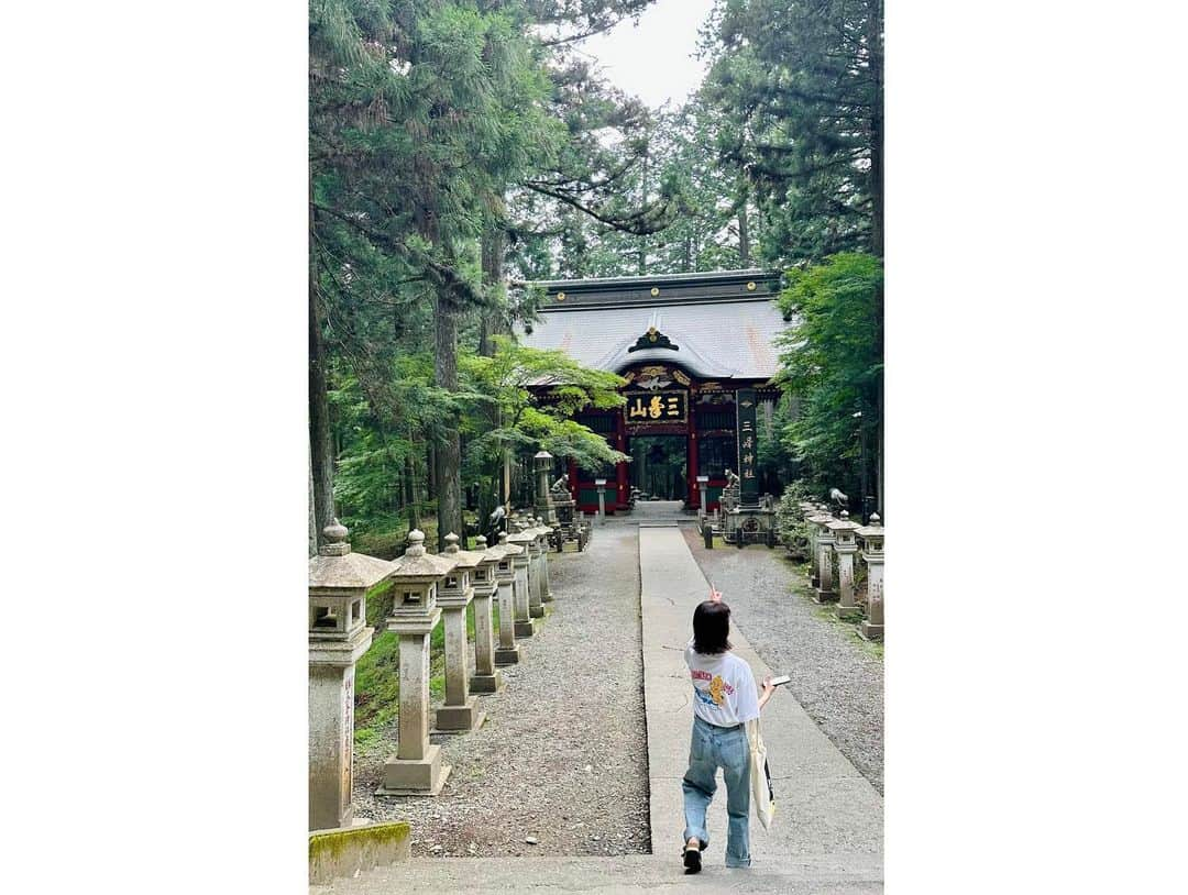 井頭愛海さんのインスタグラム写真 - (井頭愛海Instagram)「. 自然とパワーチャージ🌱⛩」7月24日 17時36分 - manamiigashira_official