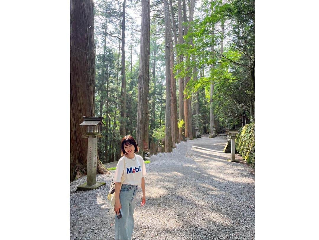 井頭愛海さんのインスタグラム写真 - (井頭愛海Instagram)「. 自然とパワーチャージ🌱⛩」7月24日 17時36分 - manamiigashira_official