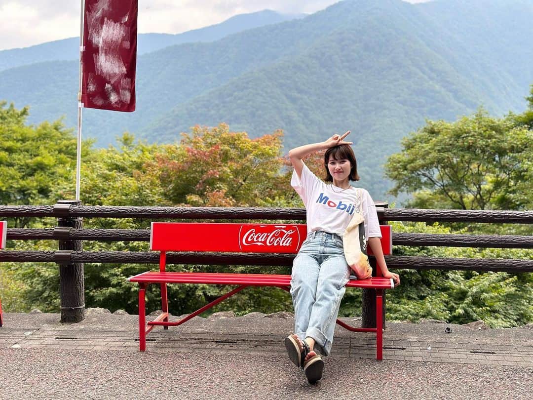 井頭愛海のインスタグラム：「. 自然とパワーチャージ🌱⛩」