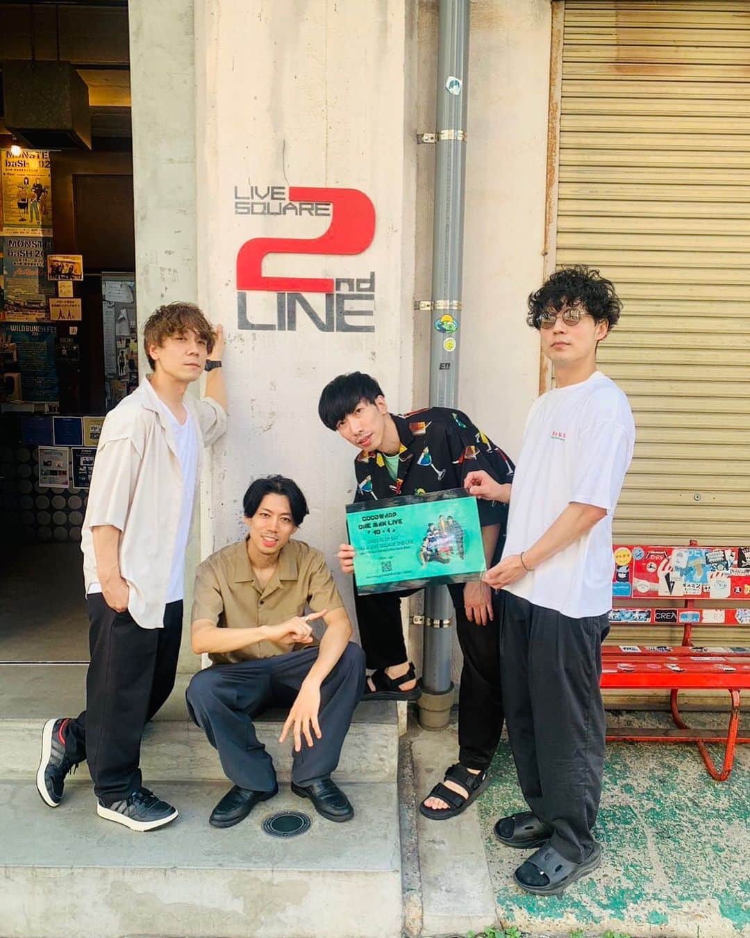 GOODWARPのインスタグラム：「大阪ワンマン待っとるでえ #goodwarp」