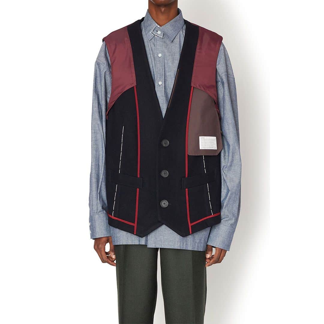 kolorさんのインスタグラム写真 - (kolorInstagram)「⁣ 　 kolor AW2023 Men's Collection⁣ Reversed Vest⁣ ⁣  ⁣ #kolor #kolorofficial #KLRFW23 #AW23」7月24日 18時01分 - kolorofficial