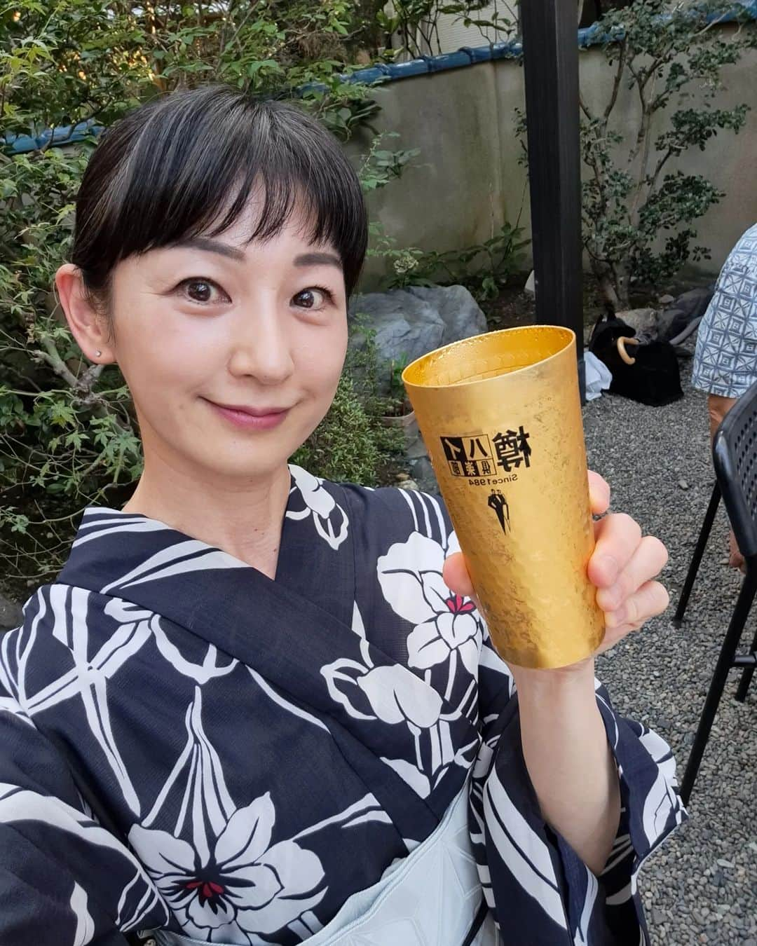 高橋靖子さんのインスタグラム写真 - (高橋靖子Instagram)「上七軒で酔おてます～🍺ㅎㅎㅎ🎵 #上七軒 #上七軒ビアホール #京都 #吉本新喜劇 #よしもと新喜劇 #新喜劇 #吉本新喜劇座員総選挙2023」7月24日 18時06分 - oyasupororo