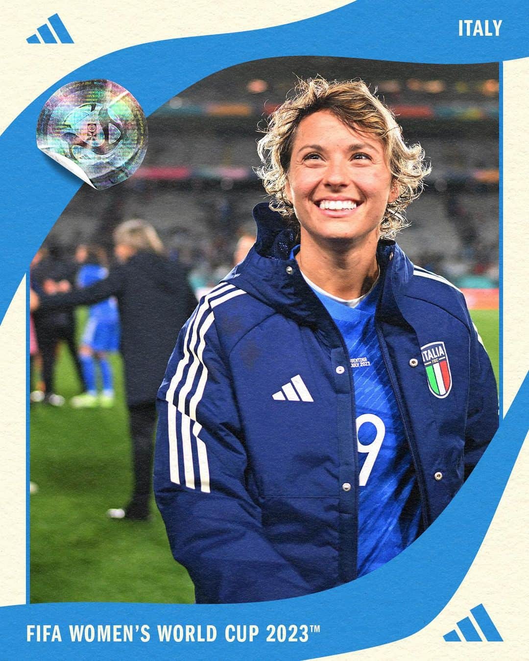 adidas Footballさんのインスタグラム写真 - (adidas FootballInstagram)「those Italian smiles 💙💙💙  #FIFAWWC  📸 FIFA/Getty」7月24日 18時07分 - adidasfootball