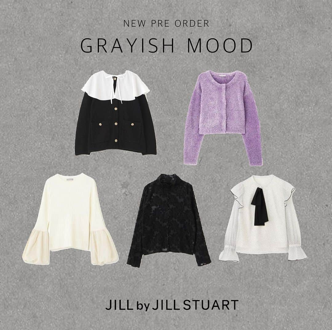 JILL by JILLSTUARTさんのインスタグラム写真 - (JILL by JILLSTUARTInstagram)「2023 AUTUMN COLLECTION - GRAYISH MOOD - ￣￣￣￣￣￣￣￣￣￣￣￣￣￣￣￣￣￣￣￣ 【8月中旬-下旬入荷予定】  今年の秋の始まりはマニッシュなグレーを取り入れて 差し色にラベンダーやブルーを取り入れ ノーブルなムードを楽しんで。  オフィシャルサイトにて 最新プレオーダーを公開中。 ￣￣￣￣￣￣￣￣￣￣￣￣￣￣￣￣￣￣￣￣￣ #ジルバイジルスチュアート  #jillbyjillstuart #jillby  #2023aw #JILL_23aw」7月24日 18時28分 - jillbyjillstuart_official