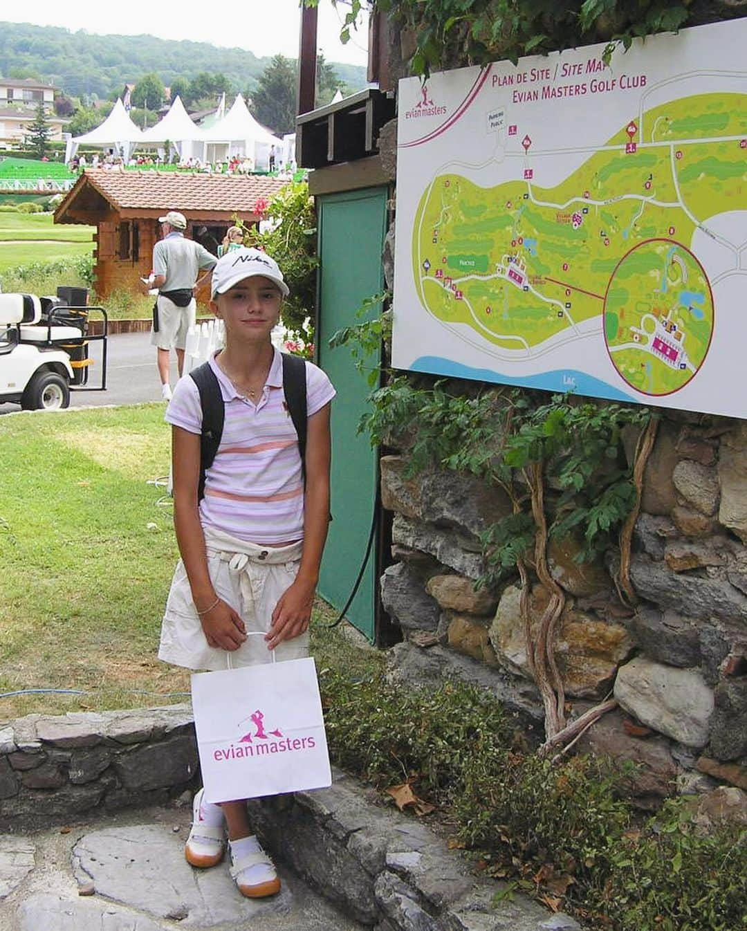 クララ・スピルコバさんのインスタグラム写真 - (クララ・スピルコバInstagram)「It’s a major week! @evianchamp 💖⛳️ #someseriousthrowbacks #dreamscometrue #12yearsold」7月24日 18時29分 - spilkovaklara