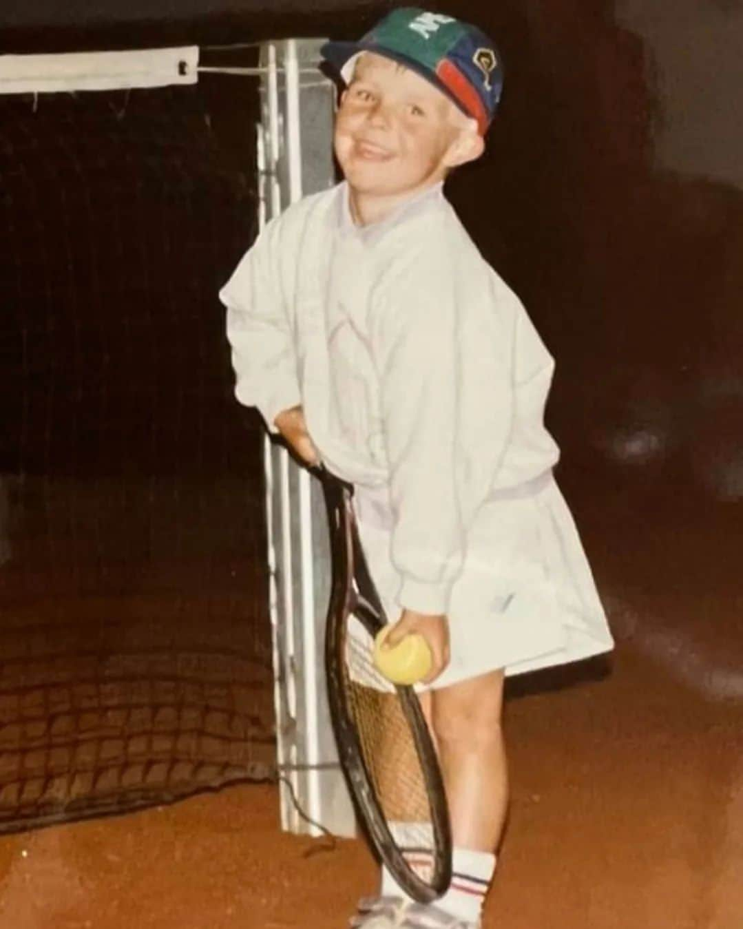 キルステン・フリプケンスさんのインスタグラム写真 - (キルステン・フリプケンスInstagram)「Just a little kid that was chasing a big dream..  So grateful for the journey I had! Tennis is, just as life, with ups & downs, with struggles, injuries, setbacks, comebacks, victories and defeats.. It took alot of passion, dedication and resilience. But it was all worth it. Big thank you to my family, closest teammembers, sponsors and fans who stuck with me through thick and thin, the good and the bad, the ups and the downs. You know who you are. I am ending a long lasting and important chapter of my life but I can't wait to see what the future has in front of me and I am ready to give back to tennis what tennis gave to me. Thank you, fluffy ball, I love you and I always will ❤️」7月25日 5時21分 - kirstenflipkens