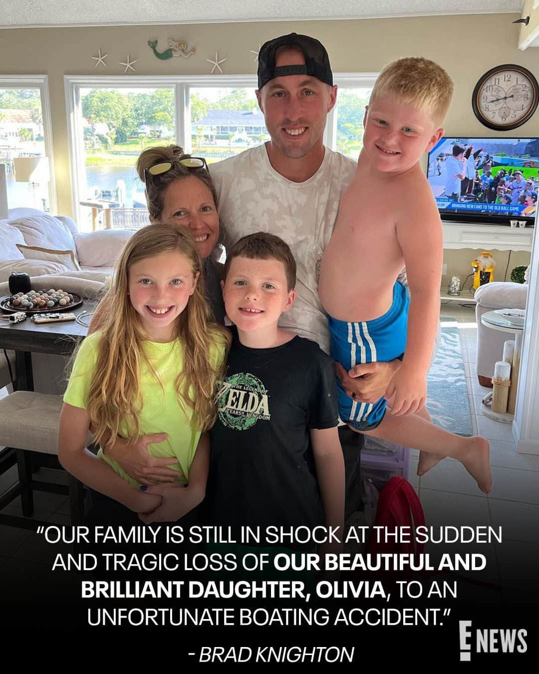 E! Onlineさんのインスタグラム写真 - (E! OnlineInstagram)「Former MLS goalkeeper Brad Knighton and his family have suffered a tragic loss. 💔 Link in bio for his heartbreaking message following his 11-year-old daughter's passing. (📷: Instagram)」7月25日 4時01分 - enews