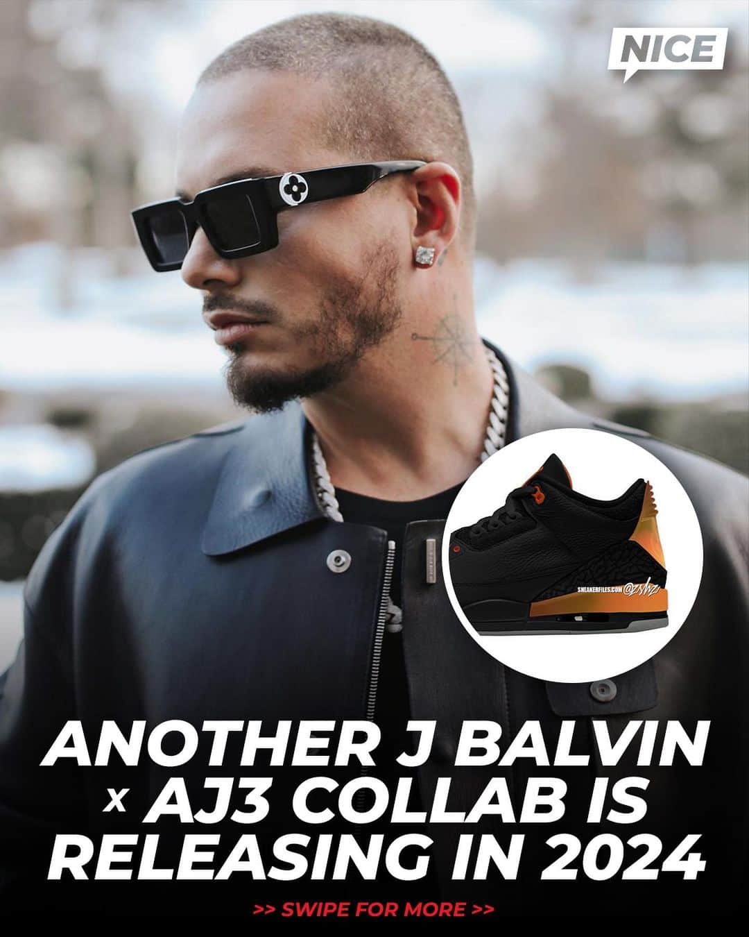 Nice Kicksさんのインスタグラム写真 - (Nice KicksInstagram)「@jbalvin’s next Air Jordan 3 collab is dedicated to his 2-year old son, Rio, and is expected to drop in Summer 2024 ☀️🌅 LINK IN BIO for more info 📲  (via @zsneakerheadz / @sneakerfiles)」7月25日 4時21分 - nicekicks