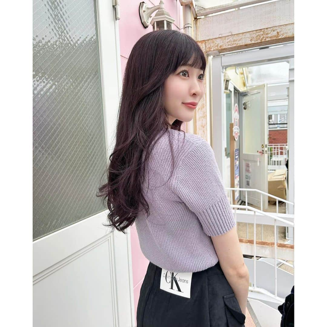 bettie'sclubさんのインスタグラム写真 - (bettie'sclubInstagram)「✔︎ deep lavender @sumiredooon1228 🪻💜 #bettie#bettiehair」7月24日 20時25分 - bettie_tokyo